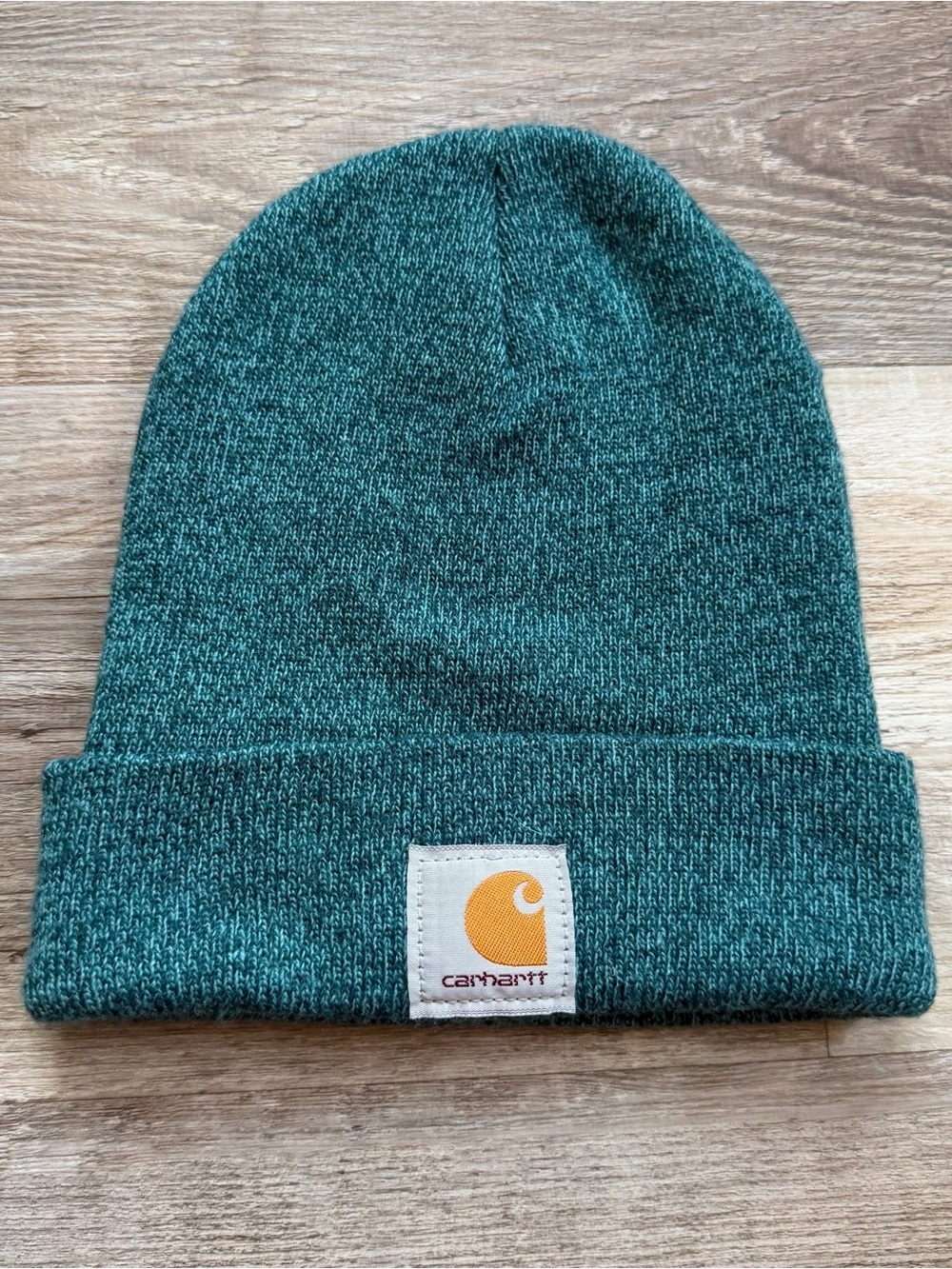Carhartt A18 Blue Spruce Marl Beanie Made in USA
